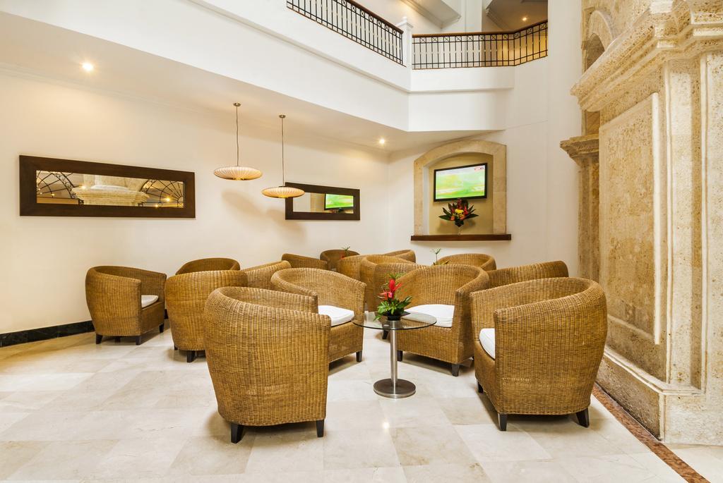Hotel Almirante Cartagena Colombia Εξωτερικό φωτογραφία Lobby
